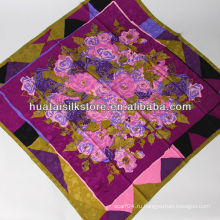 Twill silk scarf jaquard итальянский цветочный шарф twill шелка